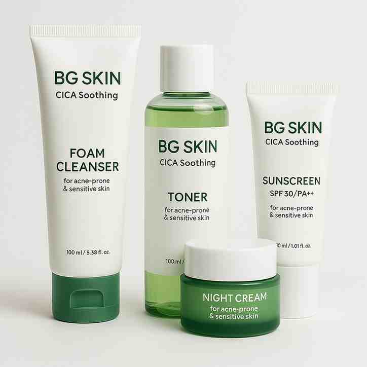 Macam Paket BG Skin dan Manfaatnya 6 BG SKIN Paket CICA Soothing