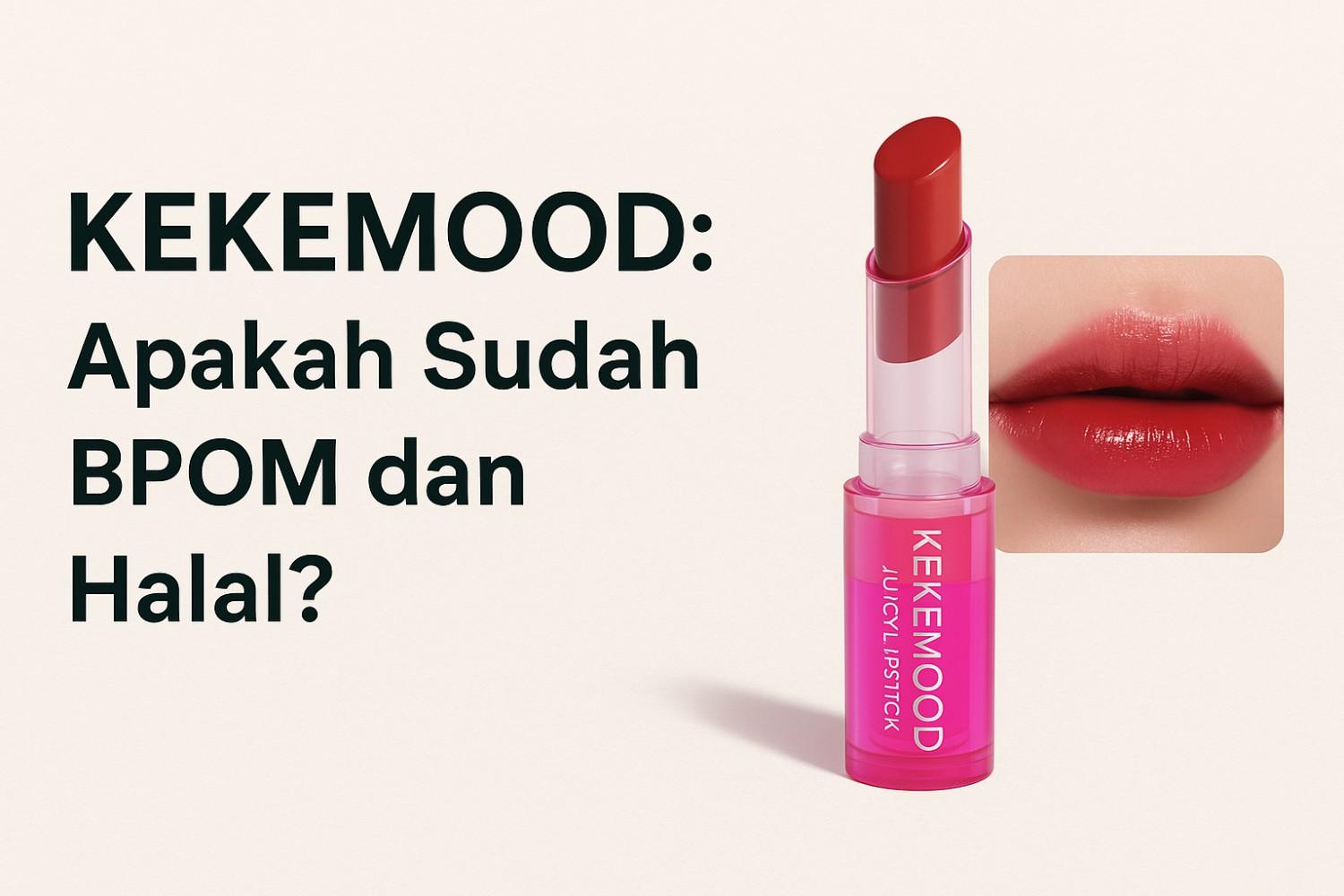 Lipstik Kekemood Apakah Sudah BPOM dan Halal