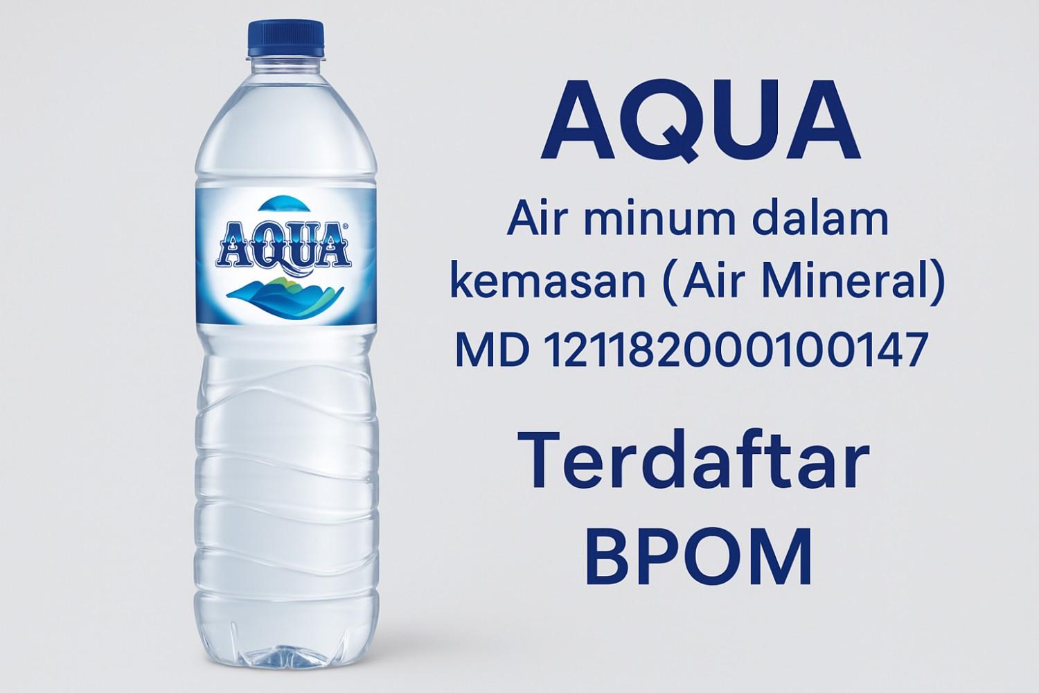 AQUA Air minum dalam kemasan (Air Mineral)