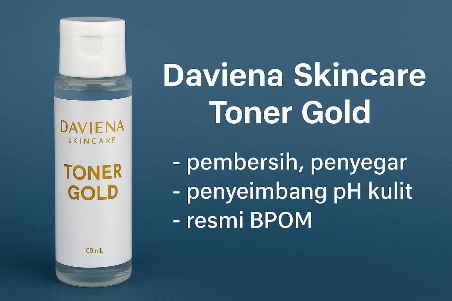 Daviena Skincare Toner Gold
