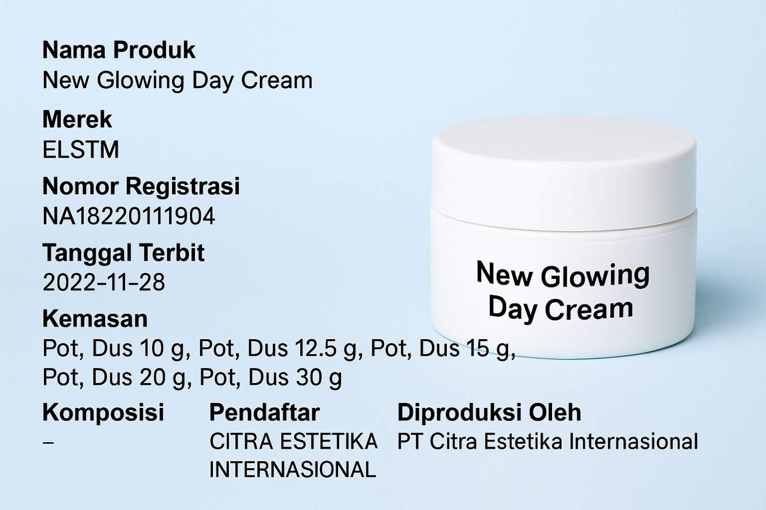 ELSTM New Glowing Day Cream 1 ELSTM New Glowing Day Cream