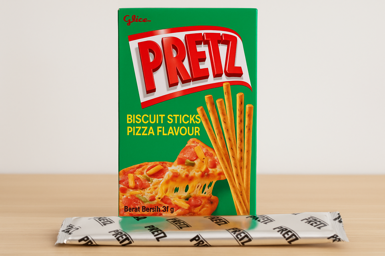 Glico Pretz Biskuit Stik Rasa Pizza Apakah Sudah BPOM