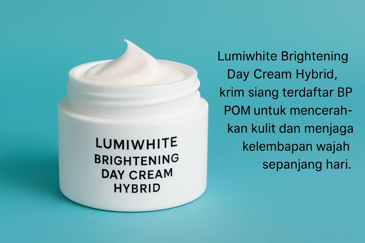 Lumiwhite Brightening Day Cream Hybrid Apakah Sudah BPOM