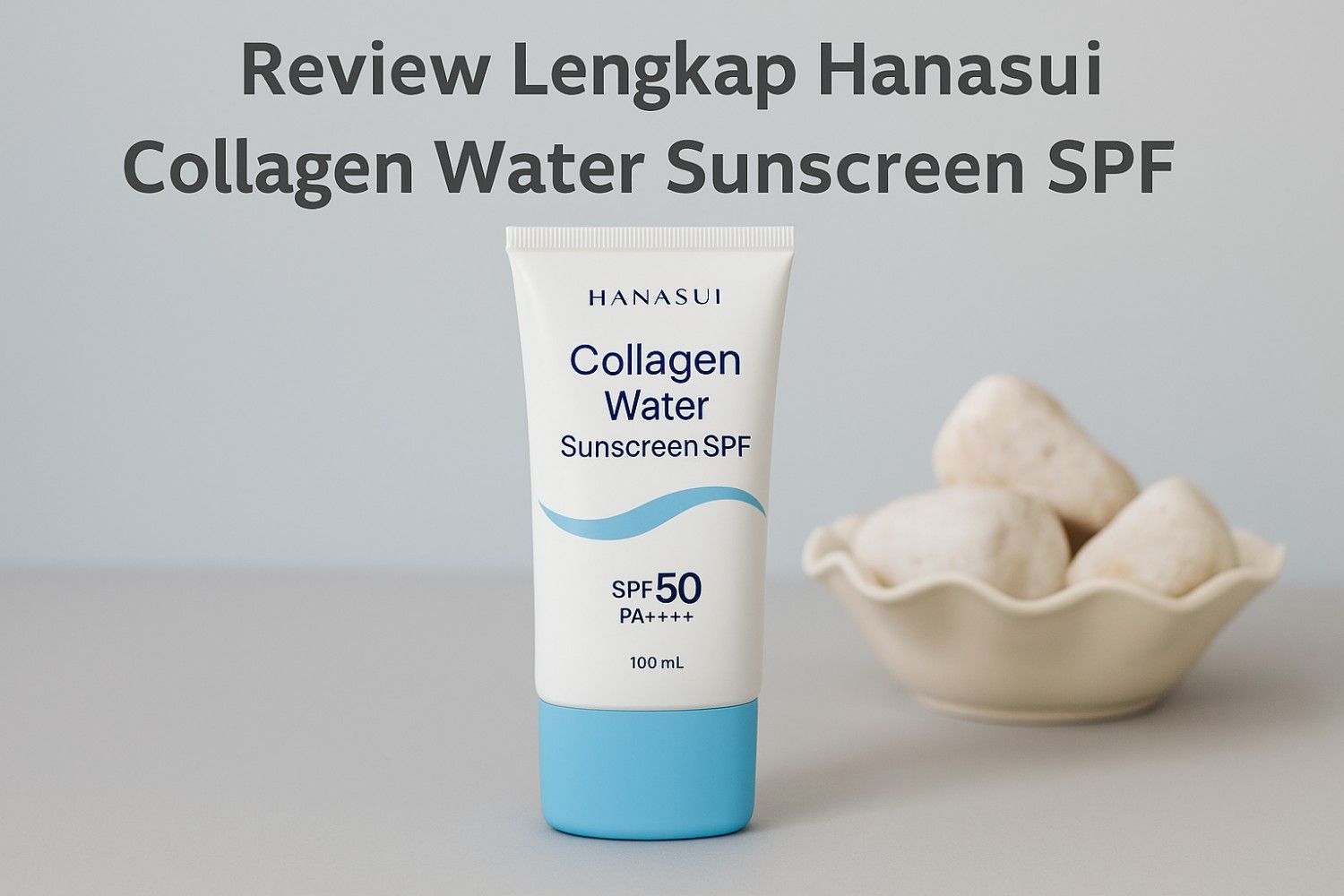 Review Hanasui Collagen Water Sunscreen SPF