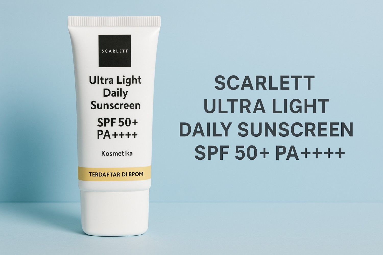 Scarlett Ultra Light Daily Sunscreen SPF 50+ PA++++