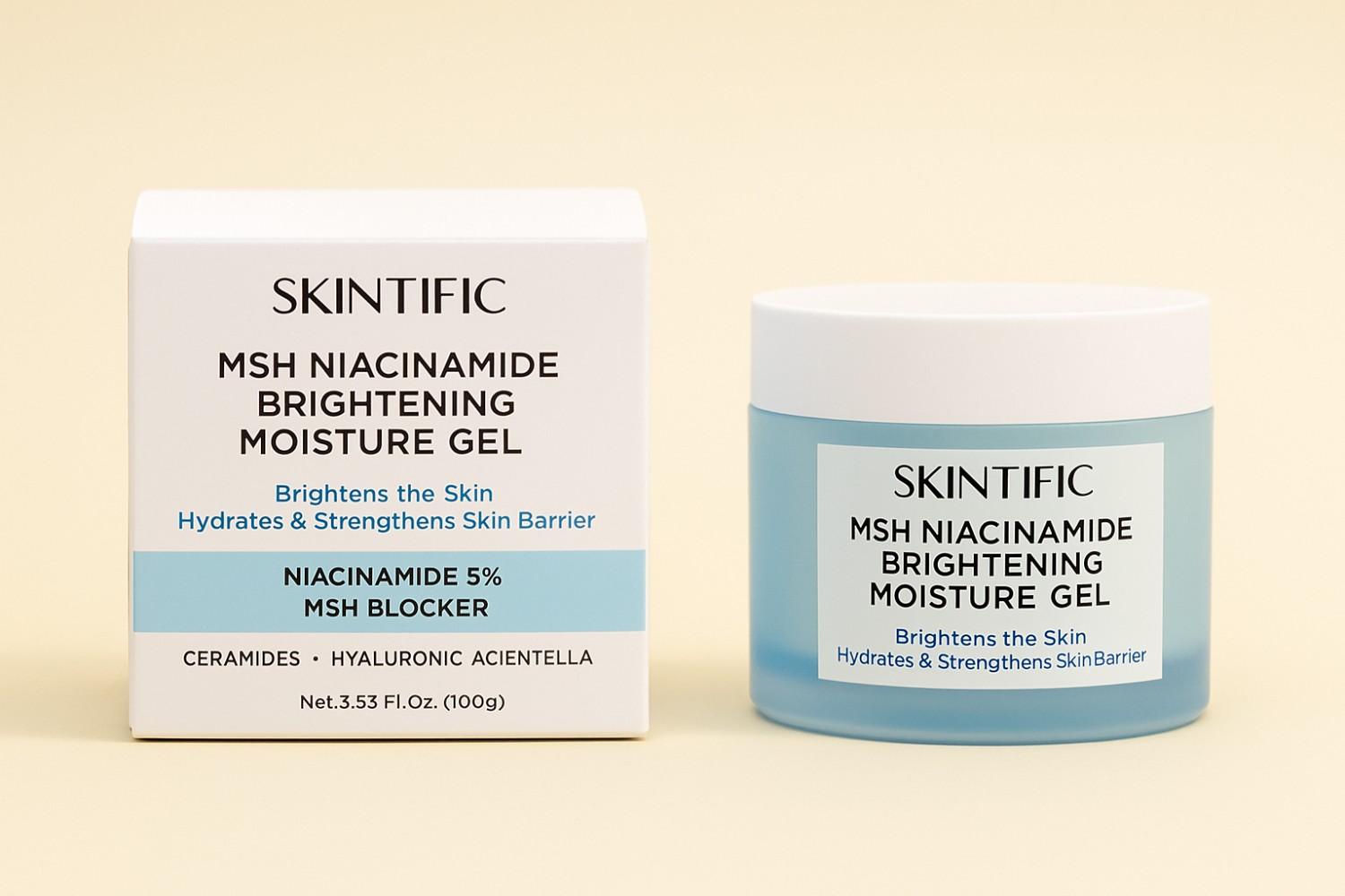 Skintific MSH Niacinamide Brightening Moisture Gel Sudah BPOM