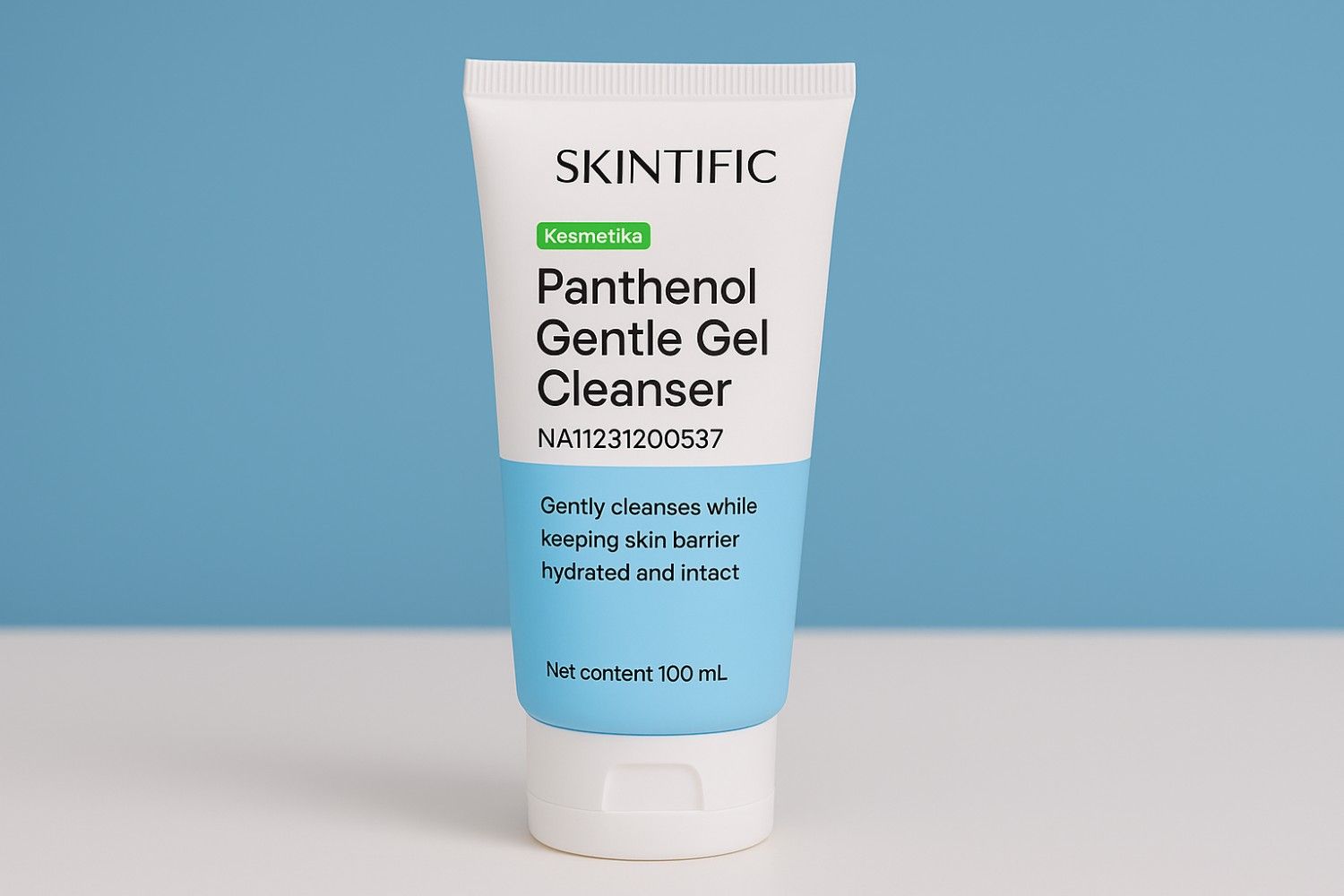 Skintific Panthenol Gentle Gel Cleanser Apakah Sudah BPOM