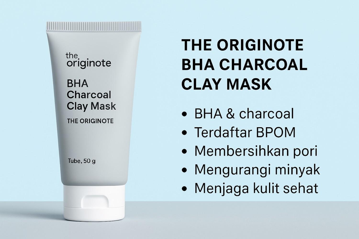 The Originote BHA Charcoal Clay Mask
